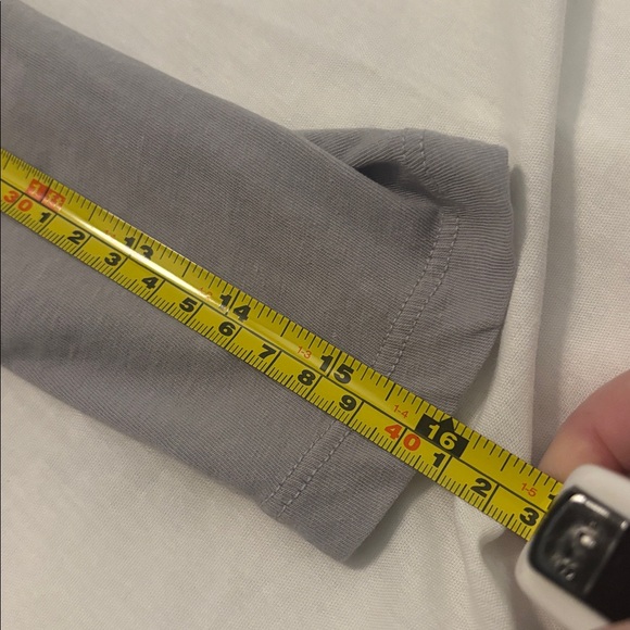 James Perse Light Gray Ruched Dress SZ 3 L cotton modal bodycon designer NWOT - Picture 12 of 14